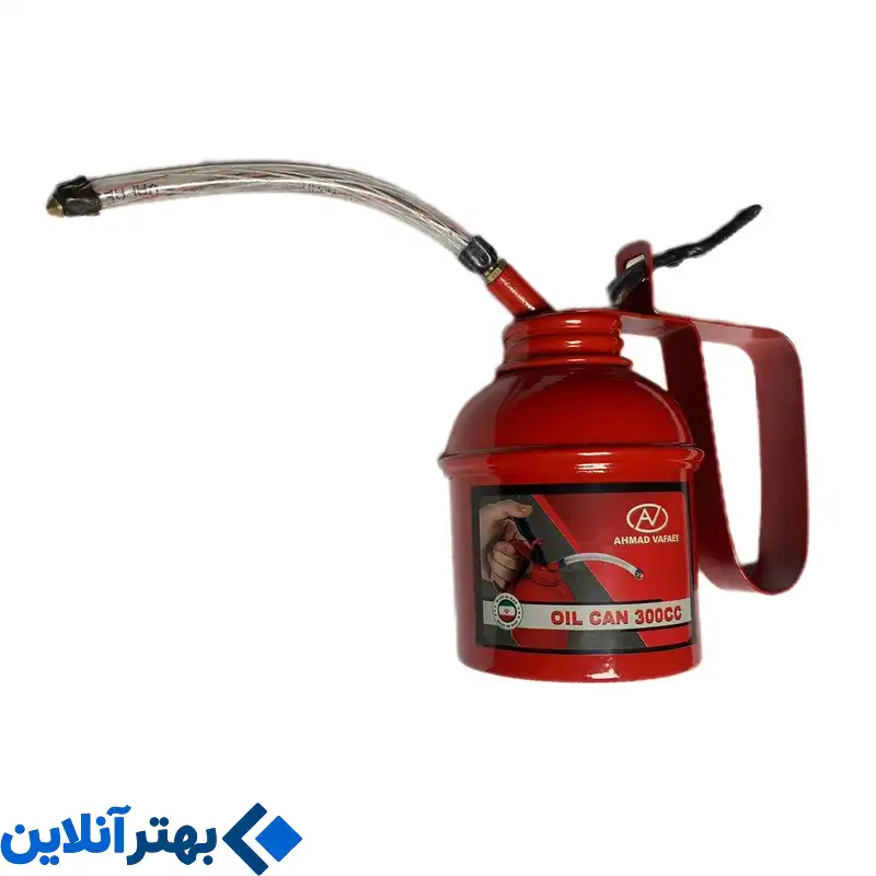 روغن دان فلزی 300 میلی‌لیتر وفایی مدل فلزی