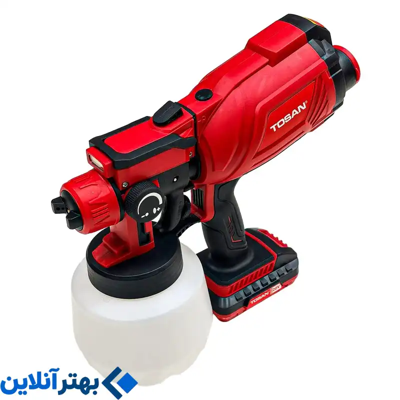 پیستوله رنگ‌پاش شارژی توسن مدل 9200