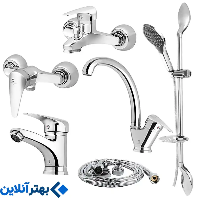 ست شیرآلات آکوا ریس مدل قهرمان 2026