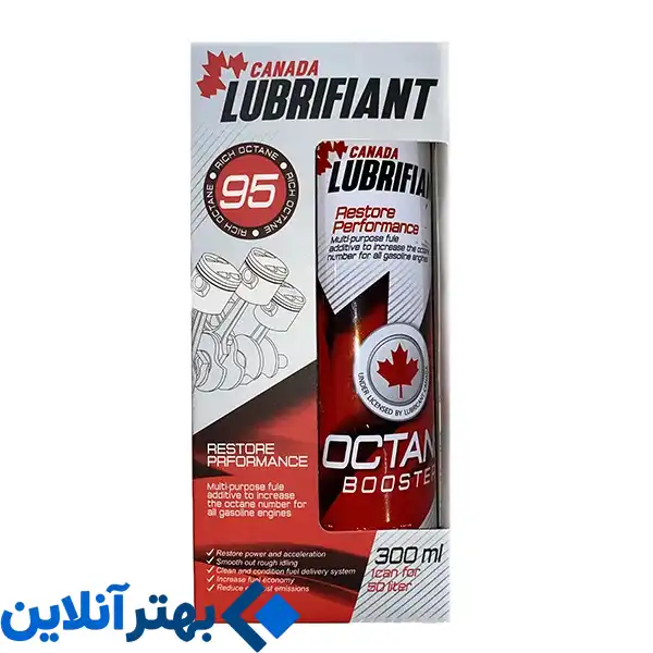 مکمل سوخت و تمیزکننده سیستم سوخت کانادا لوبریفنت مدل rich octane