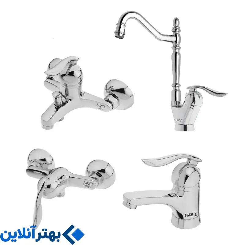 ست شیرآلات اهرمی فاخته مدل قهرمان سازه