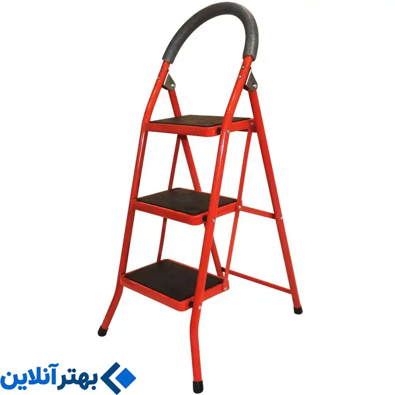 نردبان سه‌پله آهنی فاتح مدل SiDaCo.Fa3s