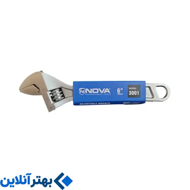 آچار فرانسه نووا مدل NTA 3001 سایز 6 اینچ