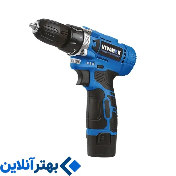 دریل شارژی 10 میلیمتری 12 ولت ویوارکس مدل VR1215V-2B