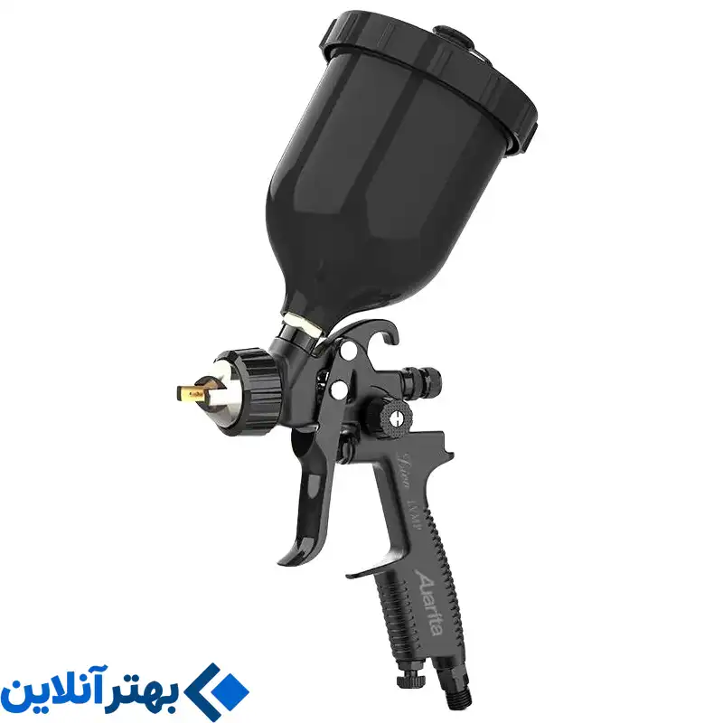 پیستوله رنگ آئوریتا مدل black lion1 نازل 1/4